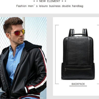 Balo laptop 16inch cao cấp BHM8723 Ba lô nam Da bò thật