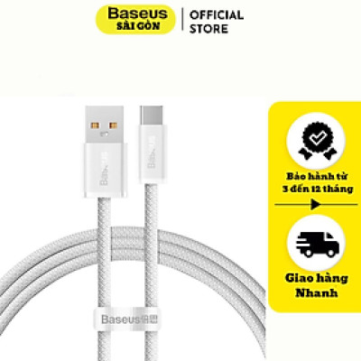 Cáp sạc nhanh siêu bền Baseus Dynamic Series Fast Charging Data Cable USB to Type-C 100W CALD- hàng chính hãng