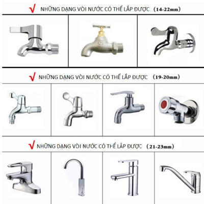 Bộ dây và vòi xịt rửa xe tưới cây tăng áp thông minh 810-2498 (dây vàng-cút nối đồng)