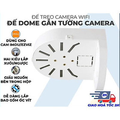 Chân đế gắn camera cho camera Ezviz, Imou,... - Gắn camera vào bất cứ đâu, tiện lợi, dễ dàng - Hàng Nhập Khẩu