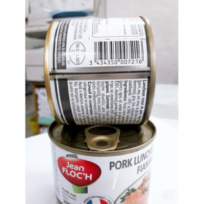 Thịt hộp Luncheon Meat Jean Floch 200g - Pháp ( Thịt heo)