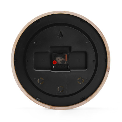 Đồng hồ treo tường  Maytime viền mỏng bằng gỗ - 	342105