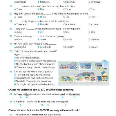 Bài tập bổ trợ Tiếng Anh 6 Right On!