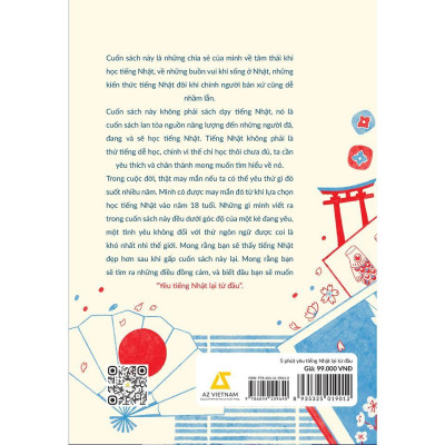 Sách - 5 Phút Yêu Tiếng Nhật Lại Từ Đầu - AZ Việt Nam
