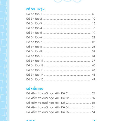 Đề Ôn Luyện Và Tự Kiểm Tra Tiếng Việt Lớp 2 (MGB)