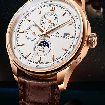 Đồng hồ nam chính hãng Poniger P8.15-1