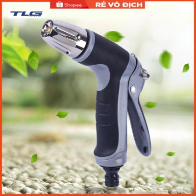 Bộ dây và vòi xịt rửa xe tưới cây tăng áp 20m (cút nhựa nối nhựa đen) 206817