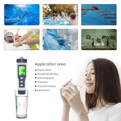 Bút Kiểm Tra Chất Lượng Nước Cầm Tay Kỹ Thuật Số 3 Trong 1 TDS/ Độ PH Và Nhiệt Độ Noyafa EZ9901 - Hàng Nhập Khẩu