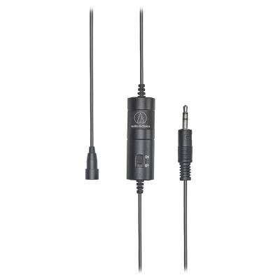 Micro Gài Áo Audio-Technica ATR3350XIS - Cho Máy Ảnh, Máy Quay, Có Giắc Chuyển Cho Điện Thoại TRRS Android - Hàng Chính Hãng