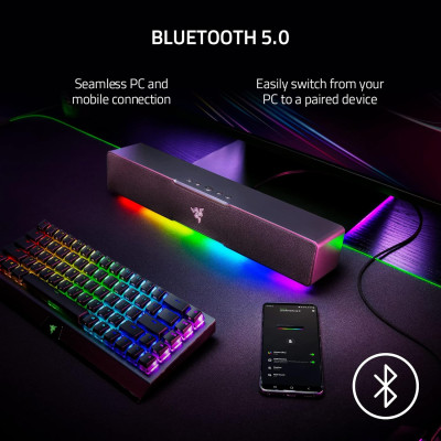 Razer Leviathan V2 X Dàn âm thanh chơi game PC - Hàng nhập khẩu
