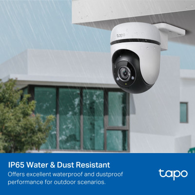 Camera Ngoài trời TP-Link Tapo TC40 - Quay quét 360, Đàm thoại 2 chiều, Phát hiện người và theo dõi chuyển động - HÀNG CHÍNH HÃNG