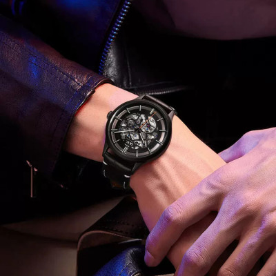 Đồng hồ nam chính hãng IW CARNIVAL IW588G-1 Kính sapphire ,chống xước ,Chống nước 30m ,Bảo hành 24 tháng,Máy cơ (Automatic),dây kim loại thép không gỉ 316L, thiết kế đơn giản dễ đeo