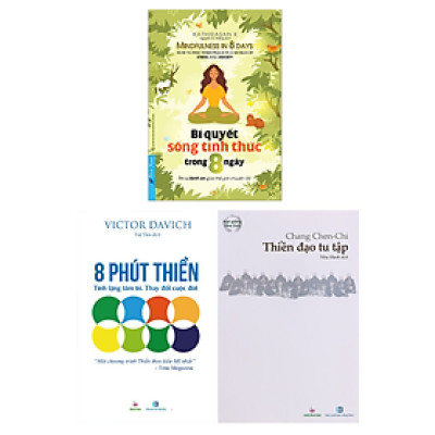 8 Phút thiền + Thiền Đạo Tu Tập + Bí Quyết Sống Tỉnh Thức Trong 8 Ngày