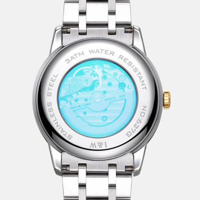 Đồng Hồ Nam I&W Carnival 627G Chính Hãng Full Box Chống Nước Kính Chống Xước Dây Thép Cao Cấp BH 60T (Máy Cơ Tự Động)