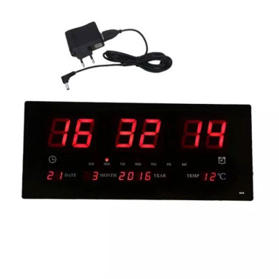Đồng Hồ LED Vạn Niên Treo Tường Sang Trọng, Độc Đáo Có Lịch, Báo Nhiệt Độ, Báo Thời Gian