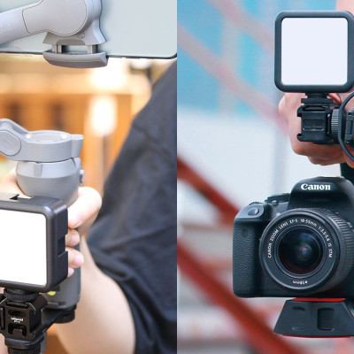 ULANZI VL49 (5500K) - HÀNG CHÍNH HÃNG - Đèn Led tích hợp pin Lithium 2000mAh