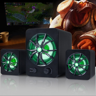 Hàng Chính Hãng - Loa Máy Vi Tính SADA D-207, Hỗ Trợ Led, Bluetooth 5.0