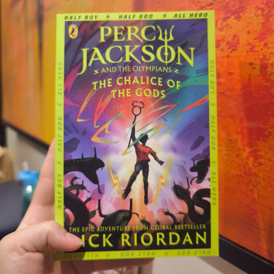 Sách - Percy Jackson and the Olympians: The Chalice of the Gods by Rick Riordan