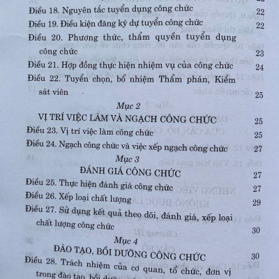 Luật Cán Bộ, Công Chức Năm 2025