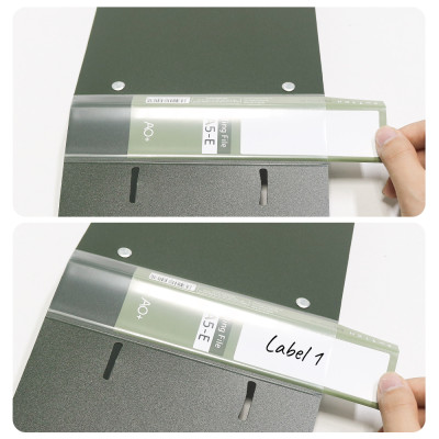 Bìa còng A5 Switch OFF AO+ lưu trữ tài liệu gáy 3.5cm chất liệu nhựa PP WB213/WB214