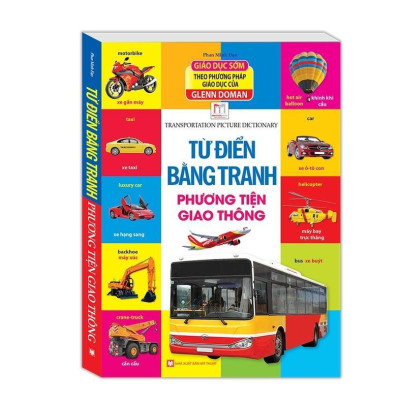 Sách - Từ Điển Bằng Tranh - Phương Tiện Giao Thông + Thế Giới Động Vật + Rau Củ Quả - Combo 3 Cuốn - Minh Thắng