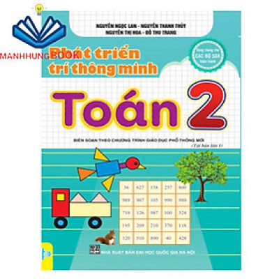 Sách - Phát Triển Trí Thông Minh Toán Lớp 2 ( Biên soạn theo chương trình GDPT  mới).
