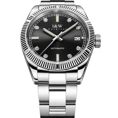 Đồng hồ nam chính hãng IW CARNIVAL IW786G-5,kính sapphire,chống xước,chống nước 50m,Bh 24 tháng,máy cơ (automatic)