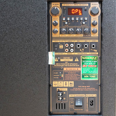 Loa Kéo Công Suất Lớn Nanomax SK-16K8 Bass 4 Tấc 40cm Công Suất 680w Karaoke Bluetooth Hàng Chính Hãng