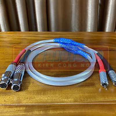 ROGTZ Cáp Âm Thanh XLR 2 Đầu Cái Ra 2 RCA AUDIOMECA SW-1290 - Hàng Nhập Khẩu