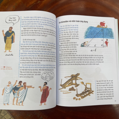 LƯỢC SỬ TOÁN HỌC – từ ý tưởng đến thực hành – NXB Kim Đồng