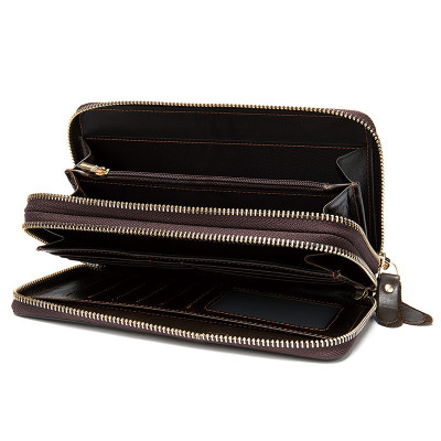 Ví cầm tay nam DA BÒ THẬT  - BEE GEE VNA9028