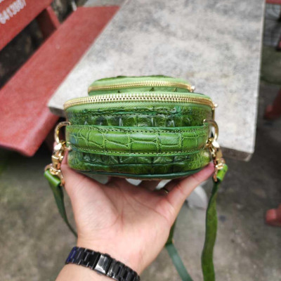 Balo nữ thời trang Da cá sấu. Đeo lưng hay đeo chéo đều rất tuyệt!