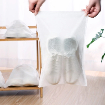 Túi Vải Đựng Giày Dép Dây Rút Chống Bẩn Du Lịch Size Lớn, nhỏ Với Họa Tiết Thiết Kế Đẹp Mắt