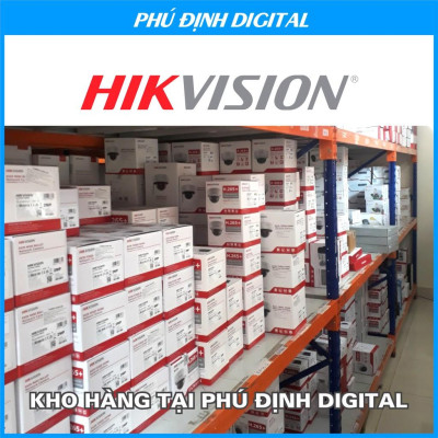Camera IP Quay quét hình trụ 2MP kèm mic thu âm Hikvision mã DS-2CD1P23G0-I ,thế hệ mới - Hàng Chính Hãng