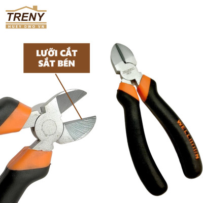 Kìm cắt dây - Kìm cắt dây điện đa năng, tay cầm bọc nhựa cao cấp - Cắt đường kính sản phẩm đến 150mm ( 6 inch )