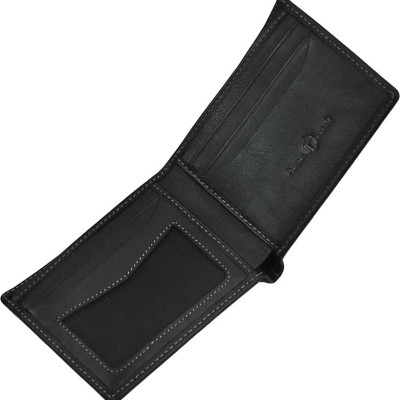 Ví Nam Da Bò AT Leather 056 (10 x 8.5 cm) - Đen