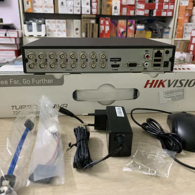 Đầu Ghi Hình Camera HD TVI 16 Kênh Turbo 4.0 Hikvision DS-7116HQHI-K1 - Hàng chính hãng