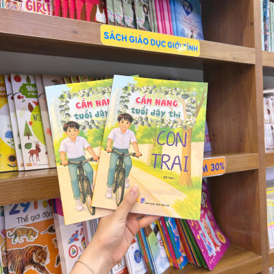 Sách - Combo 2 cuốn Cẩm Nang Tuổi Dậy Thì Con Trai và Con Trai Cha Mẹ Có Nhiều Điều Muốn Nói Với Con - ndbooks