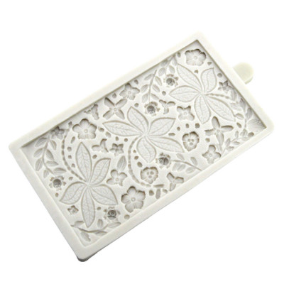 Khuôn silicon làm viền bánh, rau câu hoa dại, cành lá – Mã số 1912