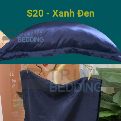 Áo Gối  Vỏ Gối Nằm Phi Lụa Cao Cấp Mềm Mịn Mát Giảm Rụng Tóc Trinhbedding