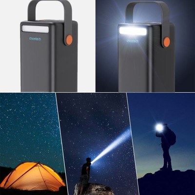 Pin sạc dự phòng Choetech B664 công suất 65W 50000mAh dung lượng siêu khủng  (hàng chính hãng)