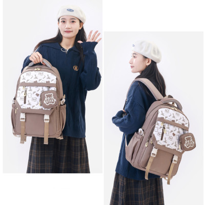 Balo thời trang phong cách Hàn Quốc dày dặn chống thấm nước dùng cho đi học, đi chơi - BEE GEE – BLTT9057A