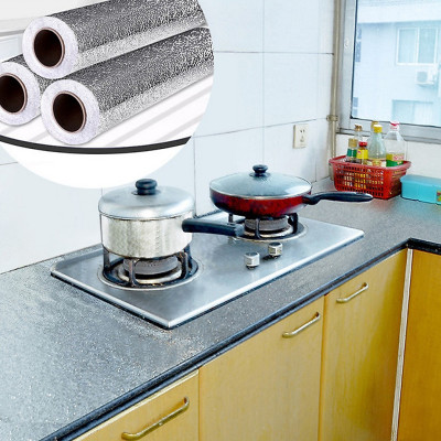 Cuộn 3 Mét Decal Giấy Dán Bếp Tráng Nhôm Cách Nhiệt CHống Thấm Dầu Thấm Nước Cao Cấp Hàng Loại 1 - Chính Hãng MINIIN