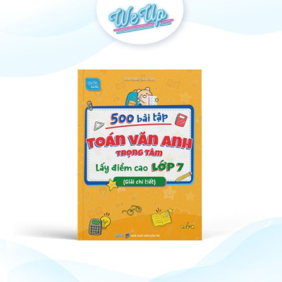 Combo 02 sách lớp 7: Sổ Mindmap 5 môn Toán Văn Anh Lí Hóa lớp 7 + 500 Bài tập Toán Văn Anh lớp 7