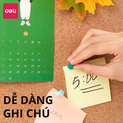 Bảng Ghim Lie Gỗ Bần Khung Gỗ Kết Hợp Bảng Từ Trắng Bút Lông Deli - Treo Dán Tài Liệu Bảng Note Treo Tường Dán Ghi Chú Thông Báo Tranh Ảnh Tặng Kèm Phụ Kiện - Nhiều kích cỡ