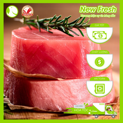 [GIAO NHANH HCM] Cá Ngừ Đại Dương Saku 3A - Túi 1Kg