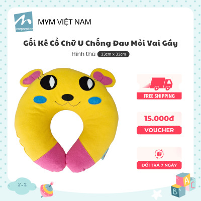 Gối Kê Cổ Chữ U MYM Chống Đau Mỏi Vai Gáy Cho Dân Văn Phòng, Lái Xe, Du Lịch