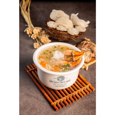 THỐ SỨ CHƯNG YẾN CAO CẤP KÈM NẮP - MÀU TRẮNG SANG TRỌNG - BẢO SƠN TRUE NEST