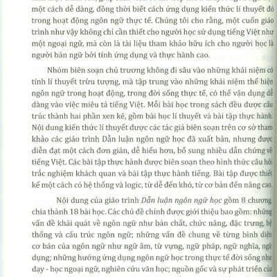 Dẫn Luận Ngôn Ngữ Học 