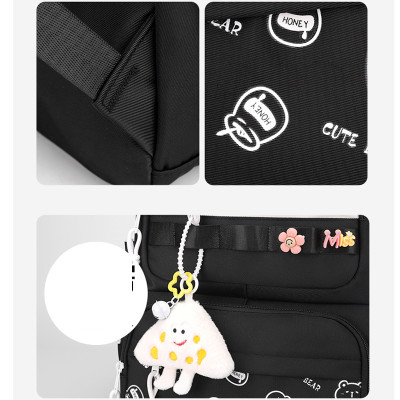 Balo thời trang phong cách Hàn Quốc dày dặn chống thấm nước dùng cho đi học, đi chơi - BEE GEE – BLTT9162